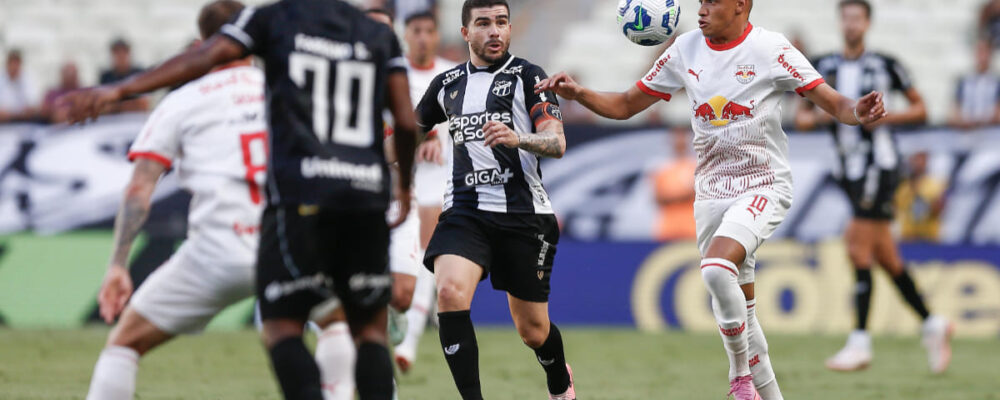 Ceará vence em casa e amplia sequência negativa do Bragantino na Série A