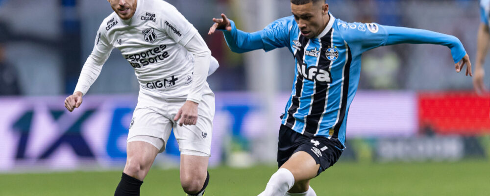 Grêmio e Ceará fazem jogo morno pelo Brasileiro e empatam por 0 a 0