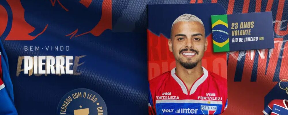 Fortaleza se acerta com clube mineiro e anuncia volante Pierre