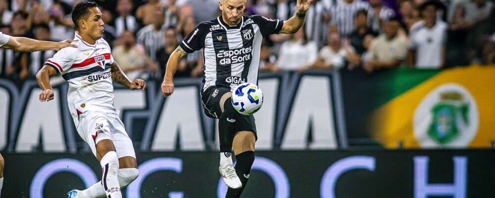 Ceará e São Paulo empatam no Castelão pelo Brasileiro