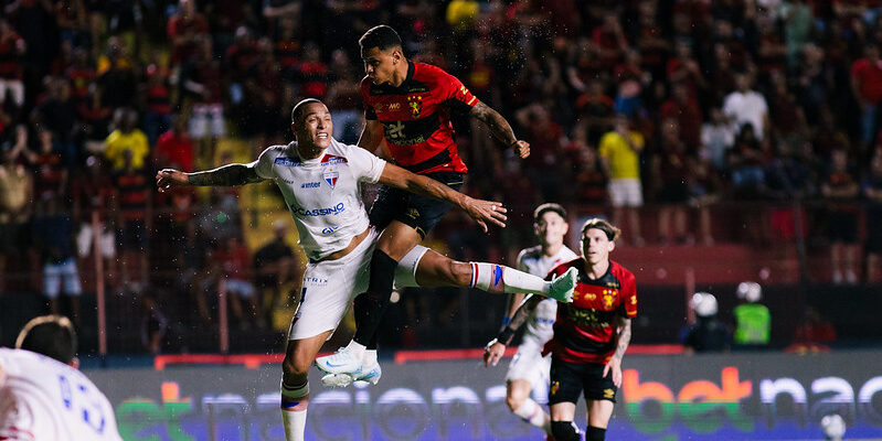 Sport e Fortaleza empatam jogo com polêmica em gol anulado