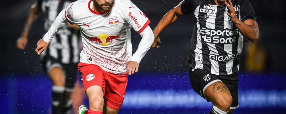 Ceará sai na frente, mas leva empate do Bragantino pelo Campeonato Brasileiro