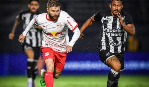 Ceará sai na frente, mas leva empate do Bragantino pelo Campeonato Brasileiro