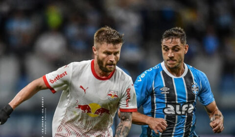 Bragantino arranca empate do Grêmio e segue forte na briga pela liderança do Brasileiro