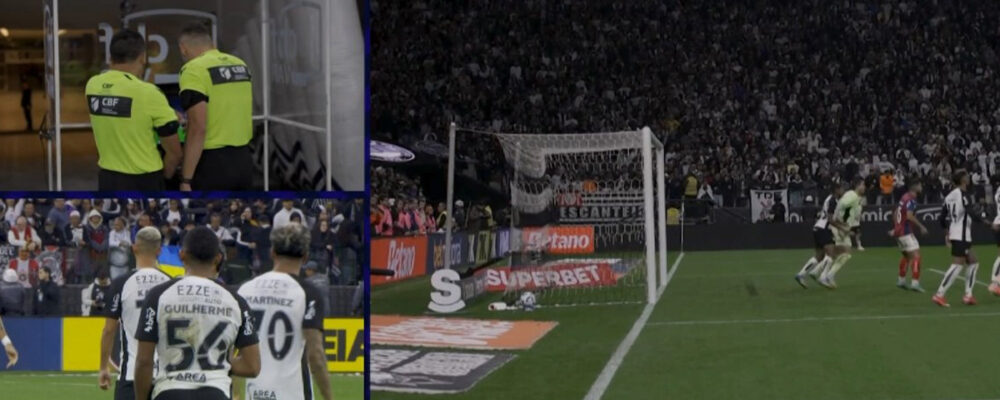 Corinthians x Bahia: análise do VAR estende primeiro tempo para quase 1 hora