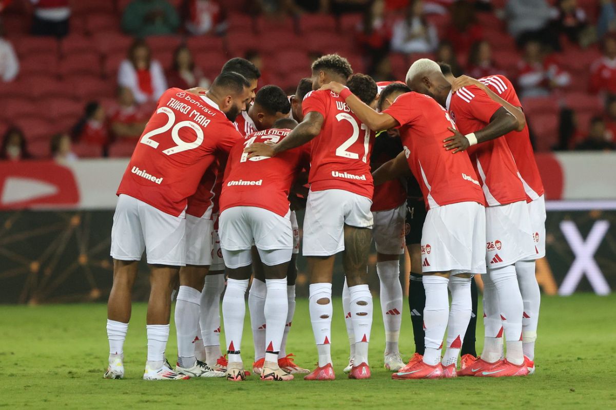 Jogadores do Internacional (foto: Ricardo Duarte / Internacional)
