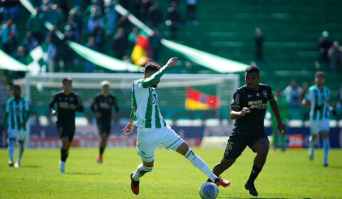 Em jogo de cinco gols, Juventude vence Botafogo pelo Campeonato Brasileiro
