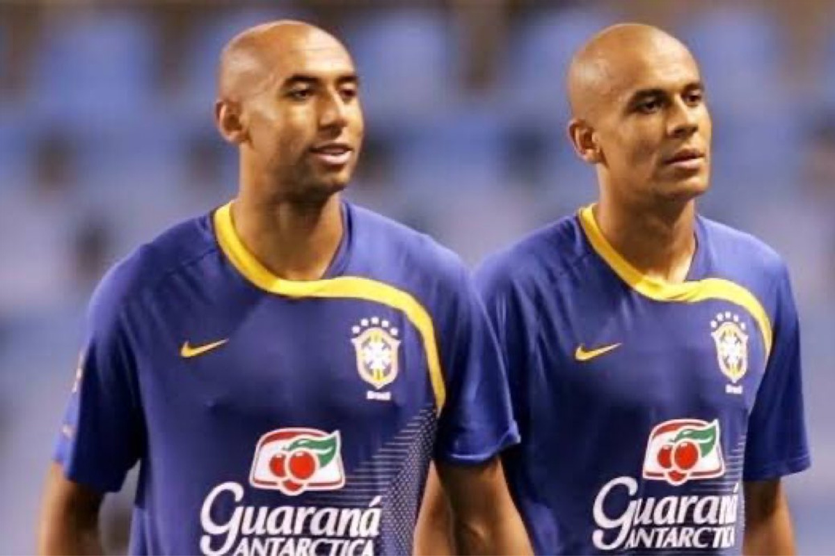 Luisão e Alex Silva na Seleção Brasileira - (foto: Reprodução) Luisão e Alex Silva na Seleção Brasileira - (foto: Reprodução)