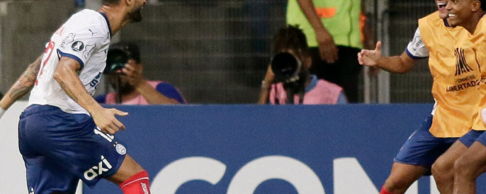 William José marca, e Bahia vence Atlético Nacional pela Libertadores