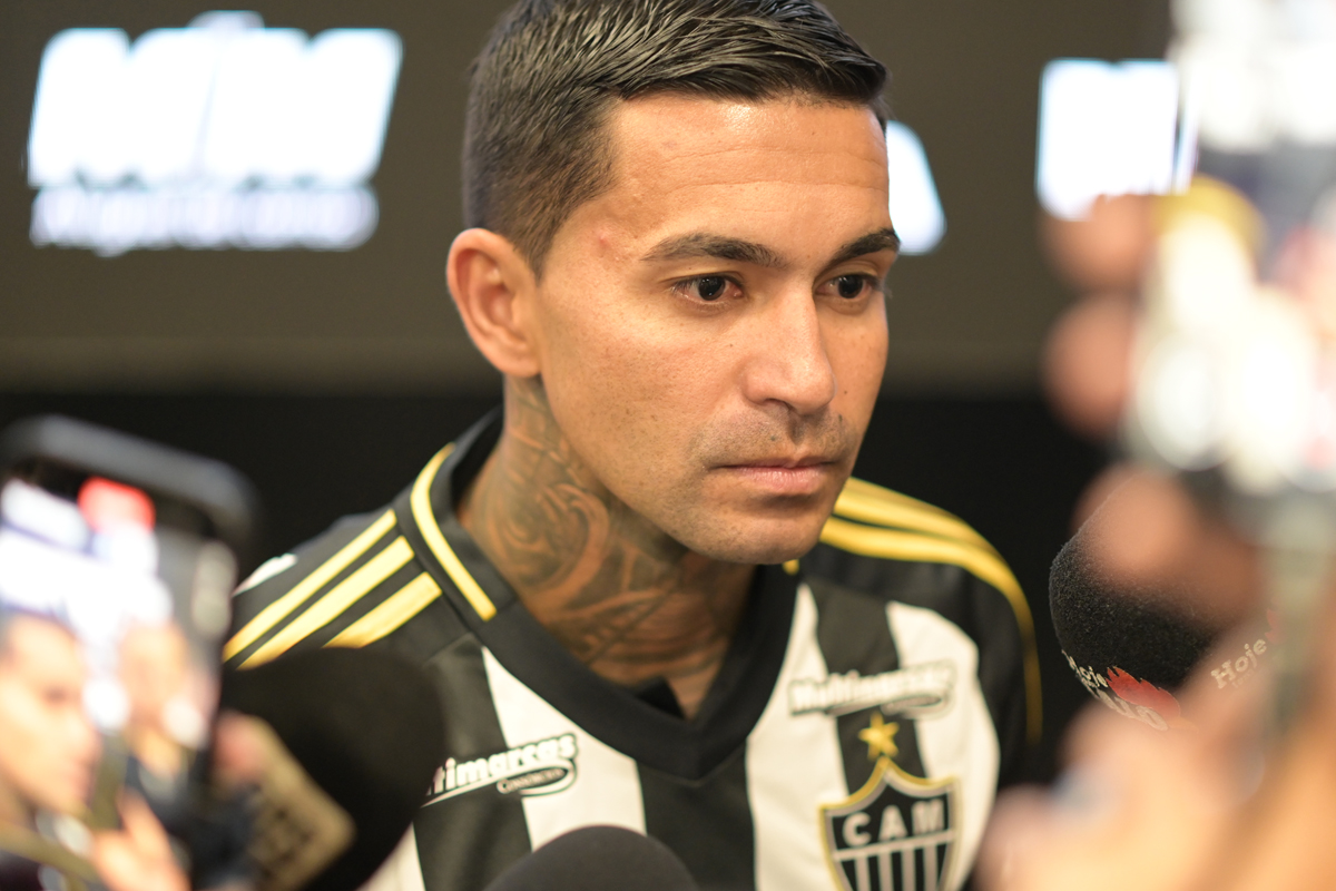 Dudu, atacante do Atlético - (foto: Leandro Couri/EM/D.A. Press)