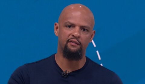 Felipe Melo se posiciona sobre possível demissão de Cuca no Atlético: ‘Completamente contra’