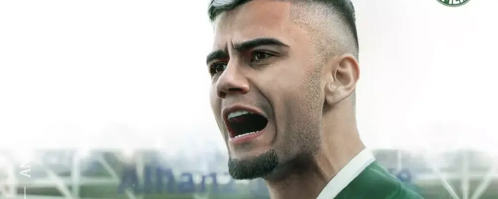 Palmeiras gasta R$ 63 milhões e contrata Andreas Pereira