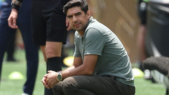 Abel Ferreira, técnico do Palmeiras (foto: FRANCK FIFE/AFP)