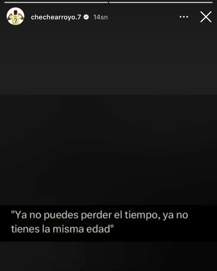 Publicação de Arroyo no Instagram - (foto: Reprodução)