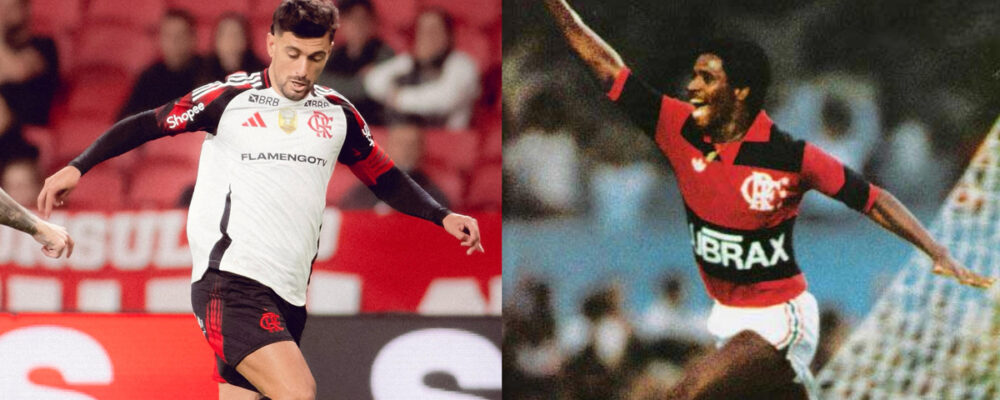 Arrascaeta encosta em Adílio e se aproxima de top-3 em lista histórica do Flamengo