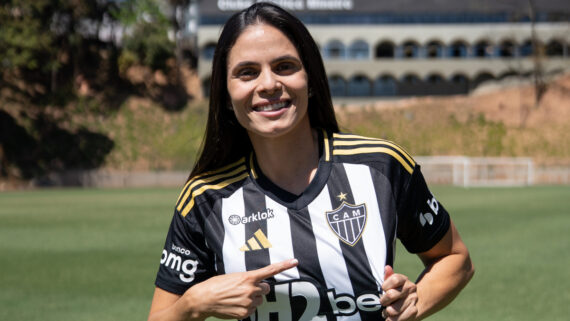 Isa Freitas, nova jogadora do Atlético (foto: Divulgação/Atlético)