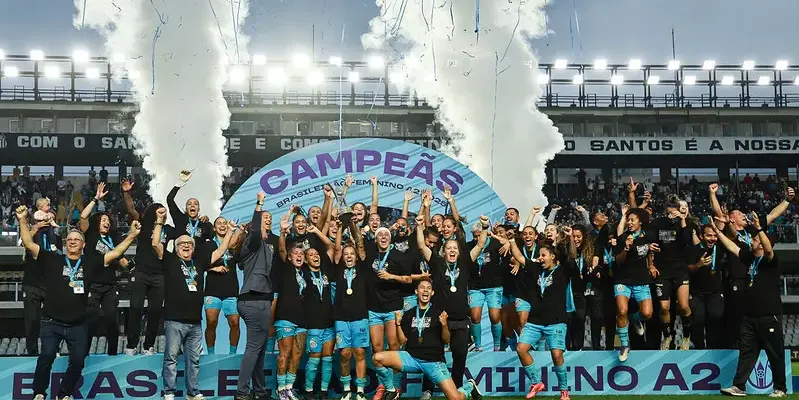BRASILEIRÃO FEMININO A2: Santos segura Botafogo e conquista o título