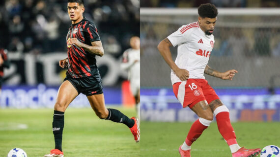 Equipes se prepararam pelo duelo pela Série A (foto: Divulgação/Bragantino e Internacional)