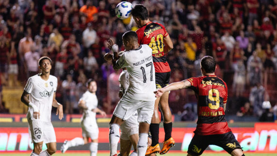 Sport perdeu para o Botafogo por 1 a 0 (foto: Paulo Paiva/ Sport Recife)