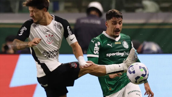 Palmeiras e Corinthians duelaram no Allianz Parque (foto: Cesar Greco/Palmeiras)