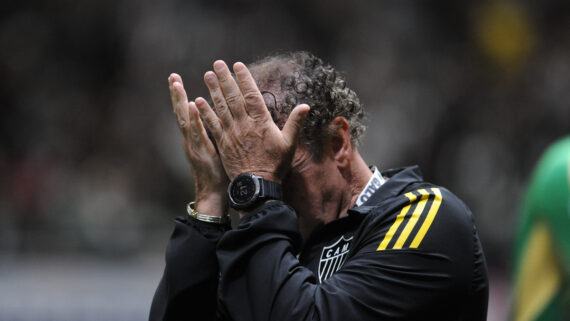 Cuca, treinador do Atlético (foto: Alexandre Guzanshe/EM/D.A. Press)