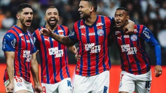 Bahia vence o Corinthians fora de casa, em jogo maluco (foto: Foto: Letícia Martins/EC Bahia)