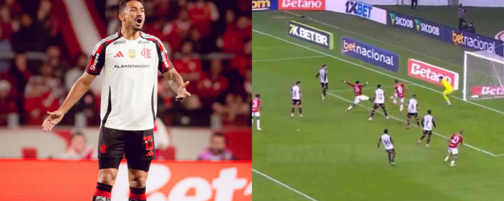 Danilo se culpa por gol do Inter contra o Flamengo