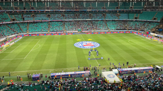 Fonte Nova, estádio que o Bahia manda jogos (foto: Pedro Bueno / No Ataque)