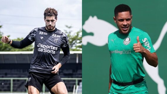 Jogadores das equipes (foto: Divulgação - Gabriel Silva / Ceará SC - Cesar Greco)