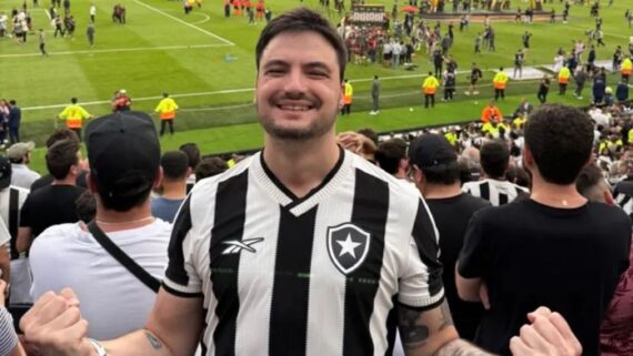 O influenciador Felipe Neto é torcedor fanático do Botafogo (foto: Reprodução/Instagram)