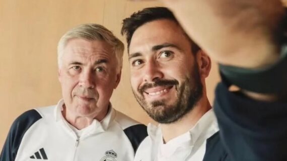 Carlo e Davide Ancelotti (foto: Divulgação / redes sociais)