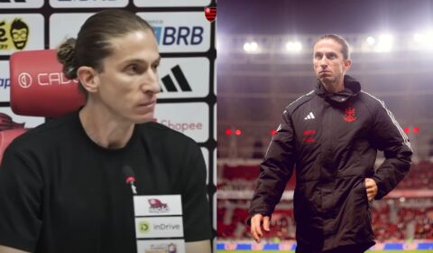 Filipe Luís afasta crise e manda recado para torcida do Flamengo