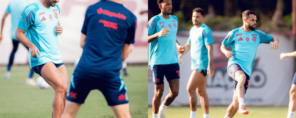 Flamengo mantém base no Sul e faz 2 treinos no CT do Grêmio antes de jogo pela Libertadores
