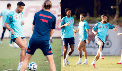 Flamengo mantém base no Sul e faz 2 treinos no CT do Grêmio antes de jogo pela Libertadores