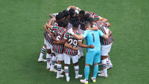 Fluminense na semifinal do Mundial de Clubes (foto: AFP)