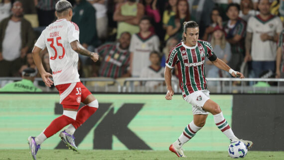 Fluminense e Inter se enfrentaram no Maracanã (foto: MARCELO GONÇALVES / FLUMINENSE F.C.)