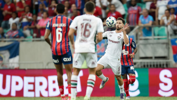 Fluminense perdeu para o Bahia por 1 a 0 (foto: MARCELO GONÇALVES / FLUMINENSE F.C.)