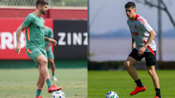 Fluminense e Internacional se preparam para duelo pela Copa do Brasil (foto: Divulgação/Fluminense e Internacional)