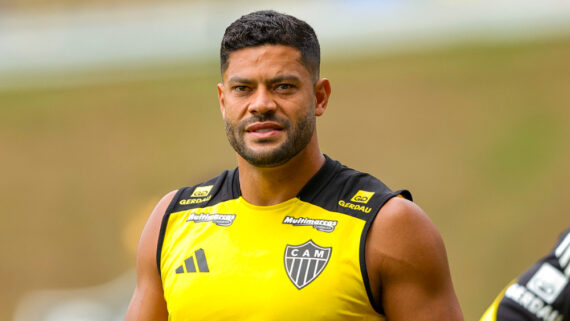 Hulk, atacante do Atlético (foto: Pedro Souza/Atlético)
