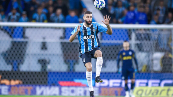 Wagner Leonardo, zagueiro do Grêmio (foto: Lucas Uebel / Grêmio FBPA)