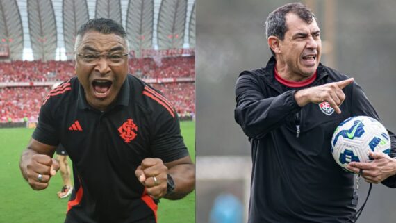 Treinadores das equipes (foto: Divulgação: r_duarte75 - Victor Ferreira | EC Vitória)