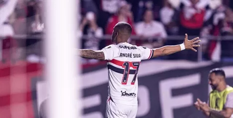 Lesão de André Silva preocupa São Paulo no Brasileirão 2025