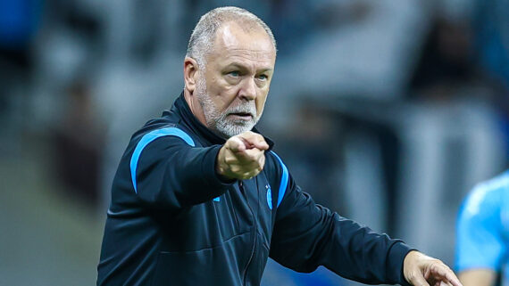 Mano Menezes, técnico do Grêmio (foto: Lucas Uebel/Grêmio)