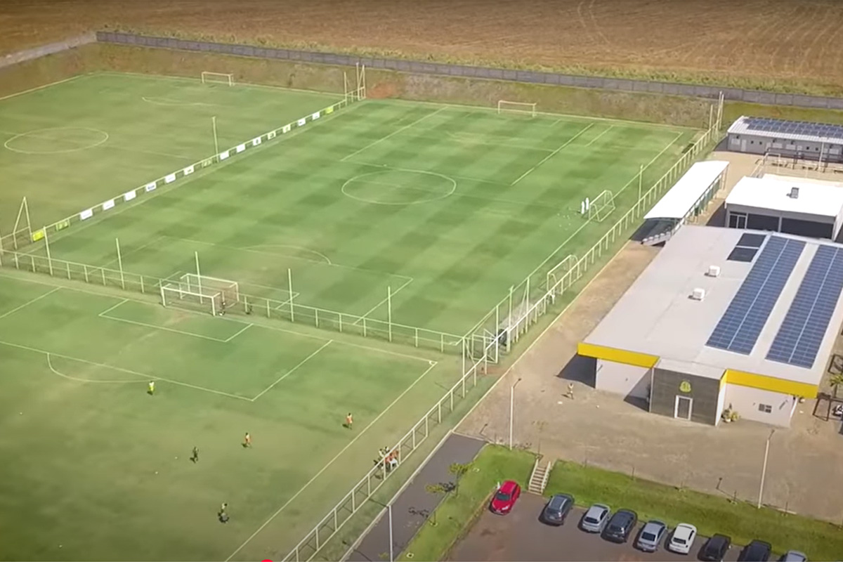 CT do Mirassol - (foto: Reprodução/Mirassol TV) CT do Mirassol - (foto: Reprodução/Mirassol TV)