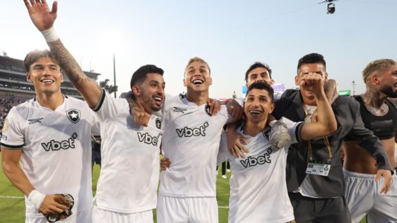 Jogadores do Botafogo (foto: Divulgação: Vitor Silva/Botafogo)