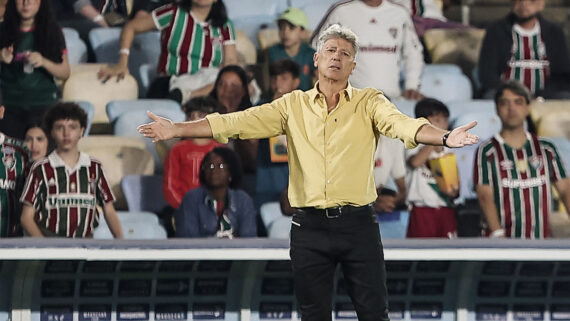 Renato Gaúcho, técnico do Fluminense (foto: LUCAS MERÇON / FLUMINENSE F.C.)