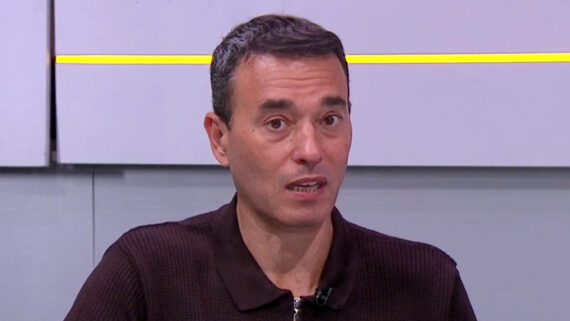 André Rizek, jornalista e apresentador do SporTV (foto: Reprodução/SporTV/Grupo Globo)