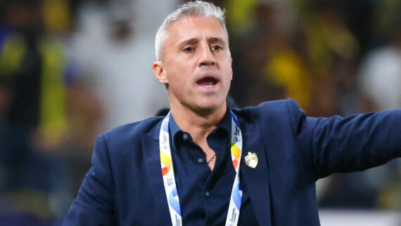 Hernán Crespo, novo técnico do São Paulo (foto: Fayez Nureldine/AFP)