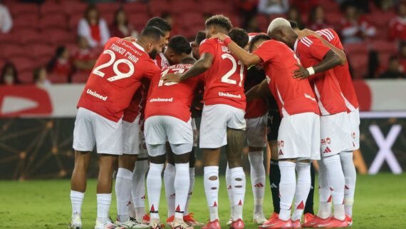 Jogadores do Internacional (foto: Ricardo Duarte / Internacional)