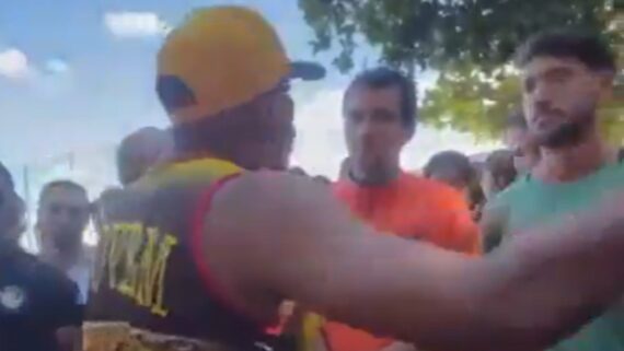 Torcedores do Sport invadiram CT do clube (foto: Reprodução)